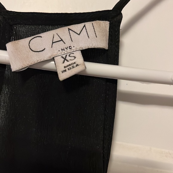 100% silk black lace tank top. - Picture 4 of 4